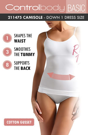 Control Body Shaping Camisole Nero