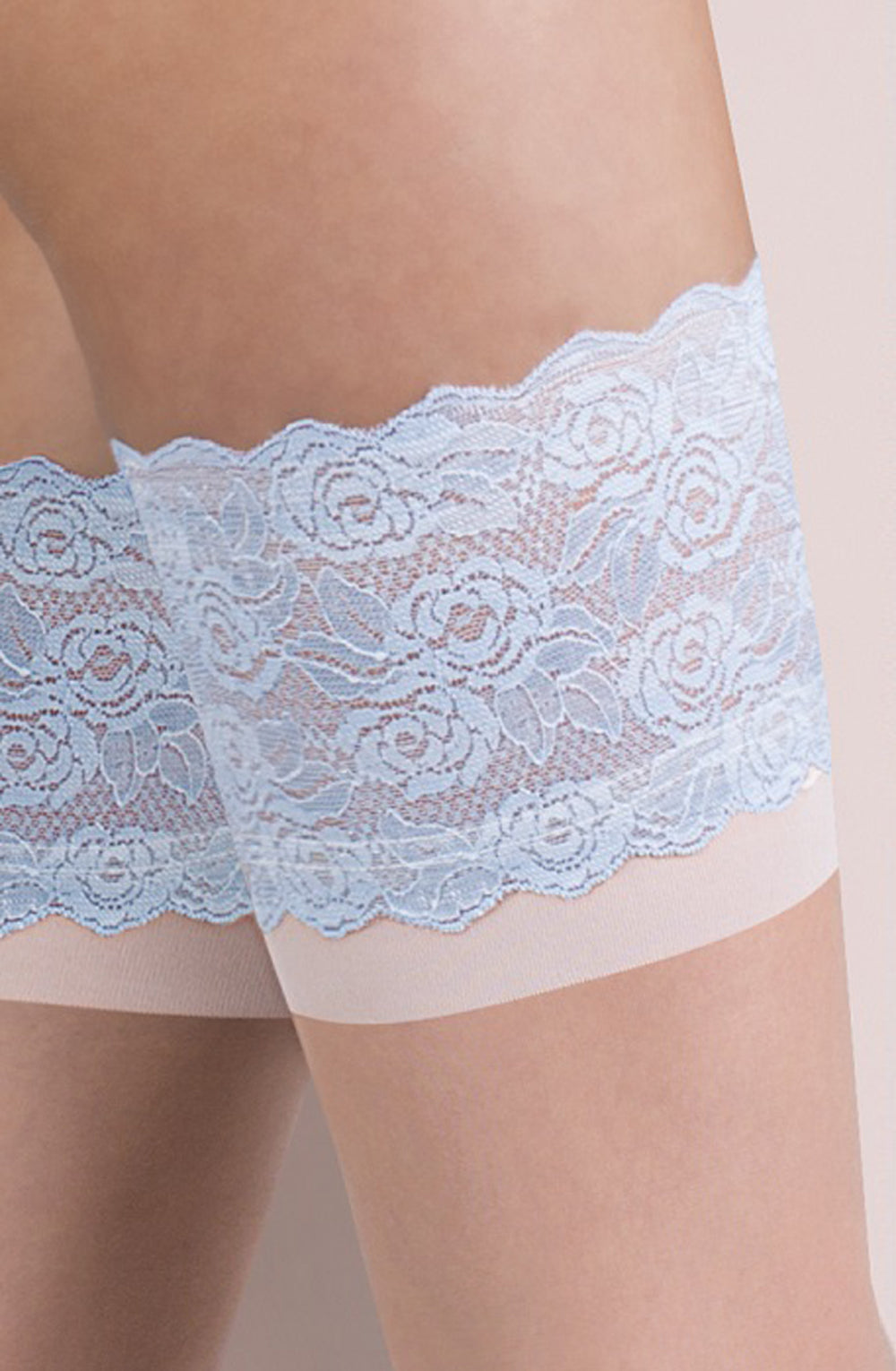 Gabriella Katherine Hold ups Natural/White/Blue