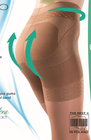 Gabriella Classic Push Up Tights Mocca
