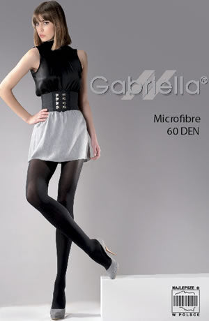 Gabriella Classic Microfibre Tights Black